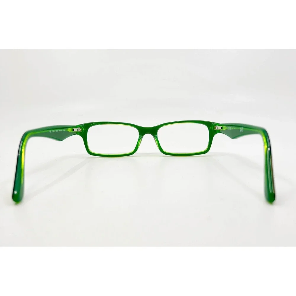 Ray-Ban Kids Eyeglasses RB 1530 3665 48-16-130 Green Black Rectangular Frames